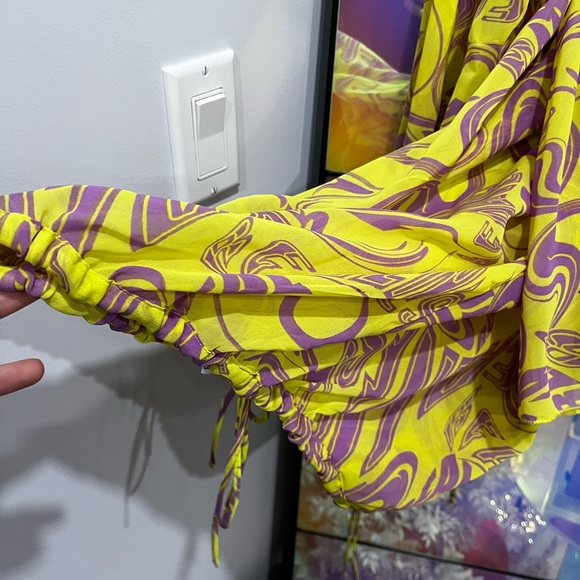 ASYOU chiffon tie bold abstract graphic set - Picture 7 of 12